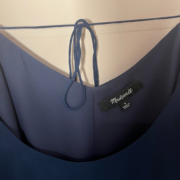 Madewell Silk Slip Dress - Picture 6 of 7